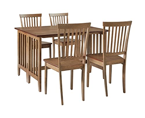 Progressive Furniture D418-61B Southport Dining Chair Walnut - Set of 2