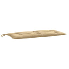 Vidaxl Garden Bench Cushion Melange Beige 39.4X19.7X2.8 Fabric