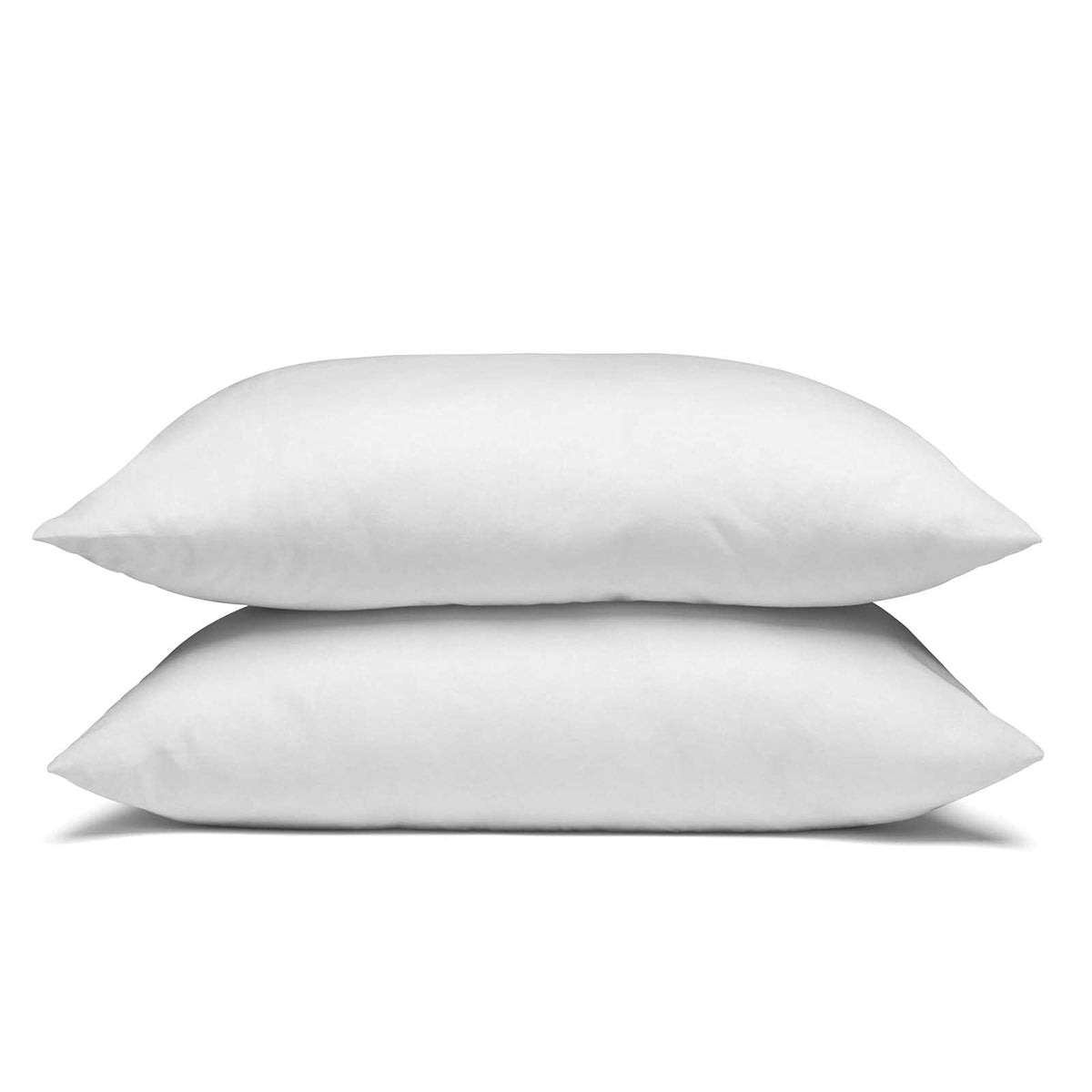 Envirosleep Dream Surrender Medium Support Pillows - Hypoallergenic Polyester Filled Cotton Shell Pillow Set, Standard Size 2 Pi