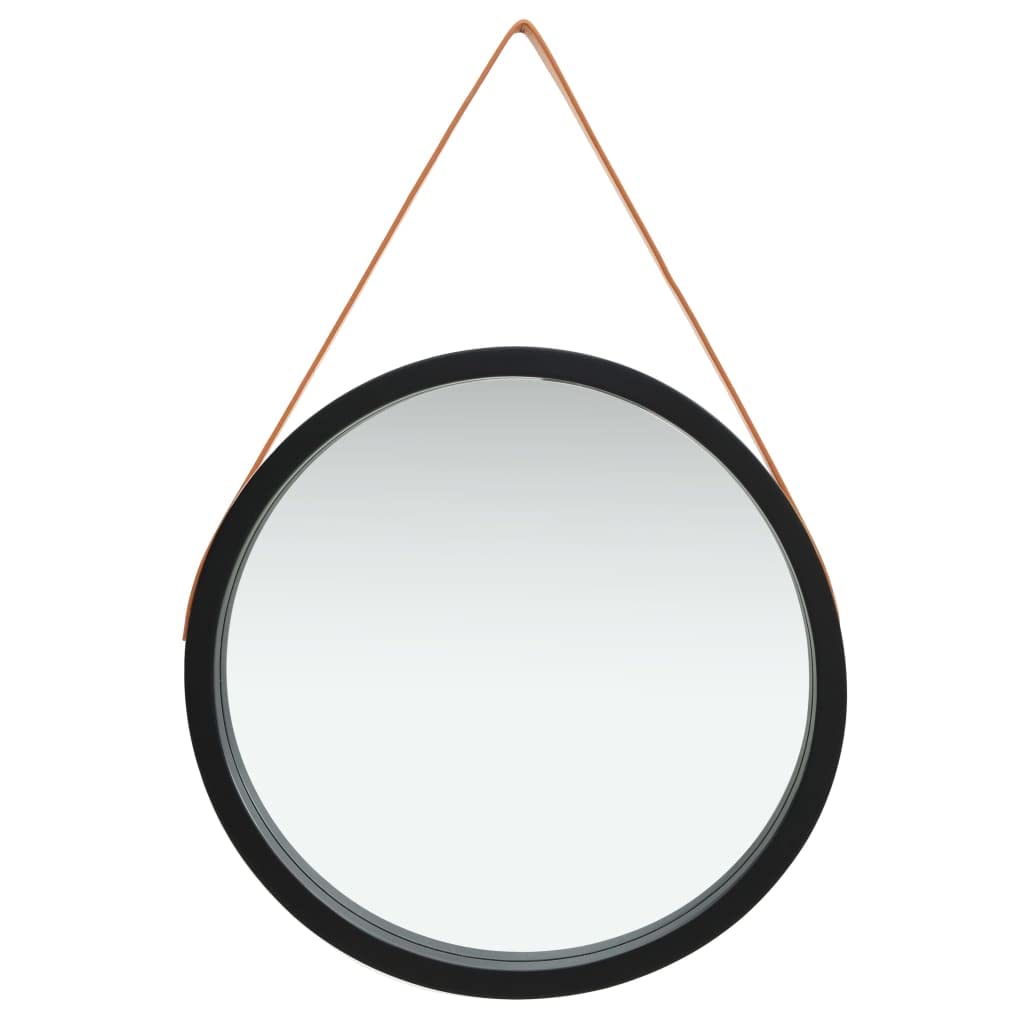 Vidaxl Wall Mirror, Height Adjustable Wall Mirror, Bathroom Mirror, Vanity Mirror For Bedroom Living Room Dressing Room Hallway Entryway, White Round