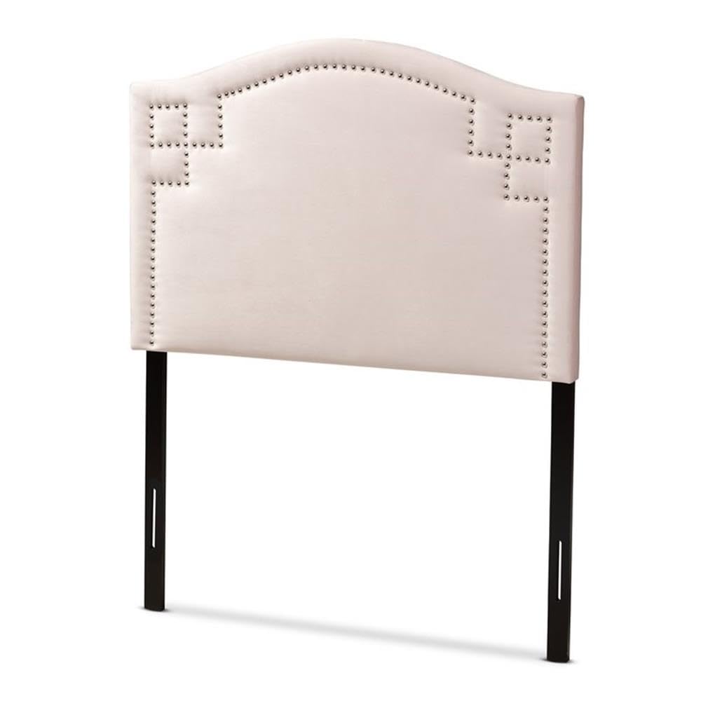 Baxton Studio Aubrey Velvet Upholstered Headboard