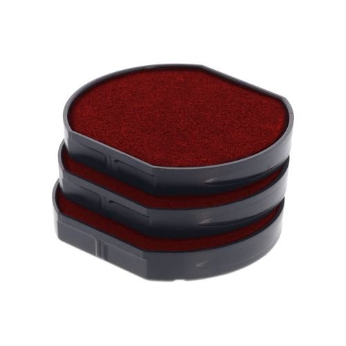 Trodat Replacement Ink Cartridge 6/4642 - Pack Of 3 Color Red