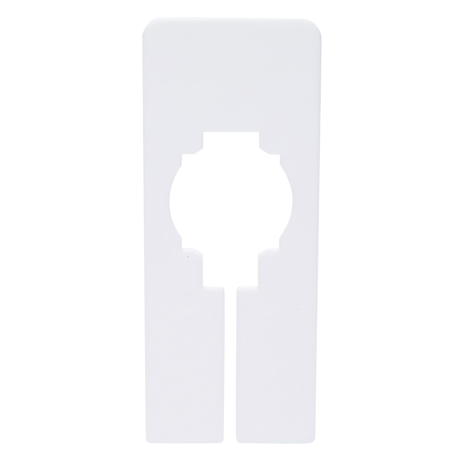 Juvale 60 Pack Plastic Closet Dividers For Hanging Clothes, Blank White Tags For Department Stores, Clothing Rack Size Separator