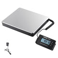 VEVOR Digital Shipping Scale, 440 lbs x 1.7 oz. Heavy Duty Postal Scale with Timer, Tare Function, HD LCD Screen Portable Packag