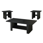 Coaster Home Furnishings Coaster 3-Piece Occasional Table Set Black Oak