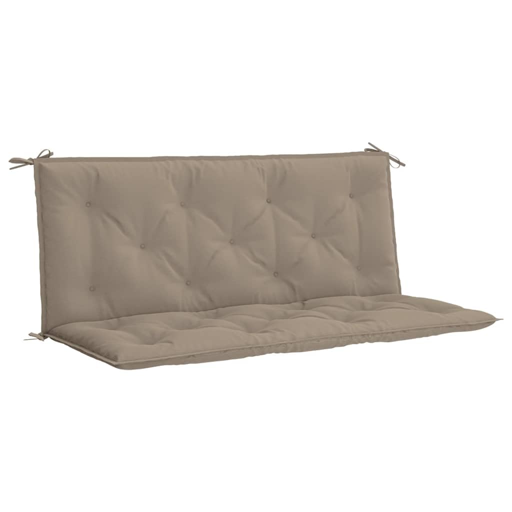 Vidaxl Indoor/Outdoor Bench Cushions 2 Pcs, Patio Loveseat Cushions, Porch Swing Seat Cushions, Non-Slip, Water-Repellent, Breat
