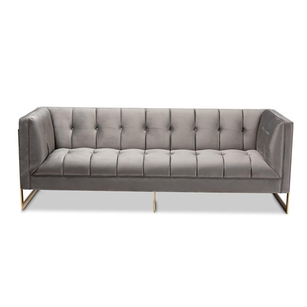Baxton Studio Ambra Sofa - Thumbnail 2