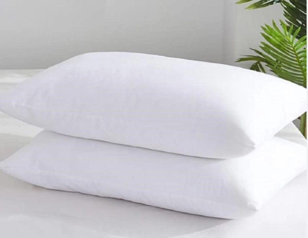 Moonrest Synthetic Down Alternative Standard - 20X26 Bed Sleeping Pillows Filled Down Alternative For Best Comfort - Pack Of 2-