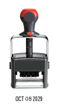 Veltec Heavy Duty Metal Frame Large Date Stamp, Self-Inking, 11-Year Band (Black)