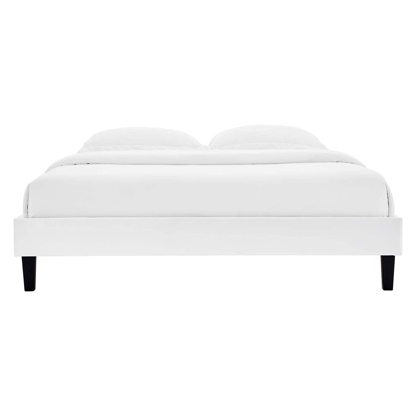 Modway Reign Platform, Queen, White