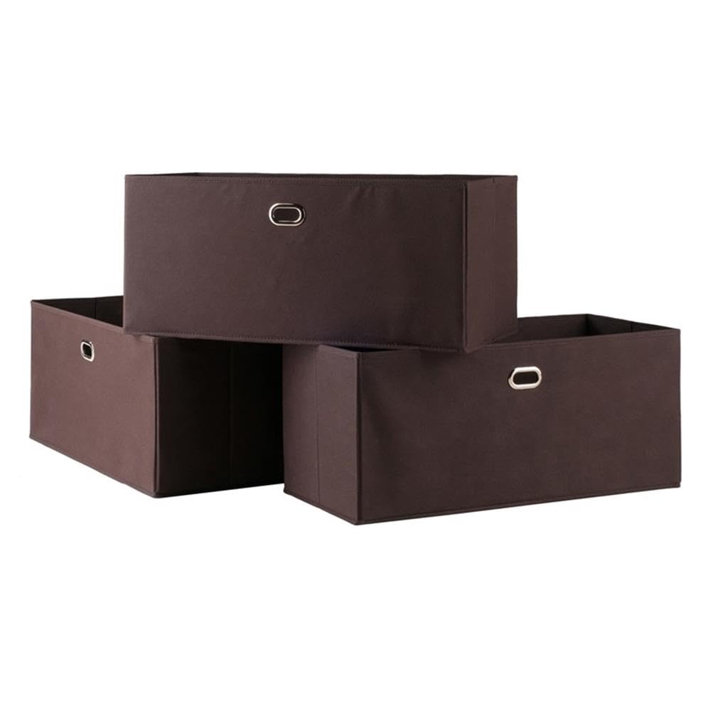 Winsome Wood Torino Storage/Organization, Chocolate, 3