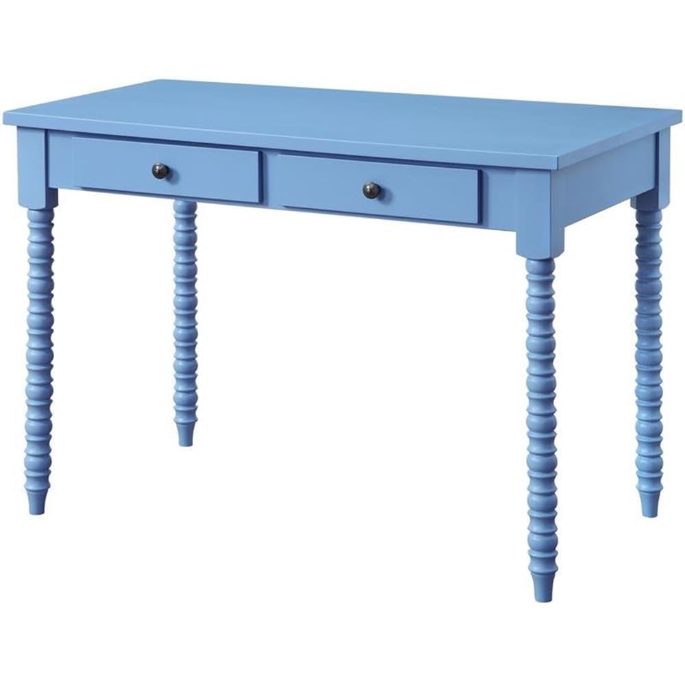 Acme Altmar 2-Drawer Wooden Console Table in Blue