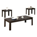 Coaster Furniture 3-Piece Occasional Table Set Black 700225