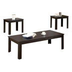 Coaster Furniture 3-Piece Occasional Table Set Black 700225