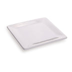 Restaurantware 3 Inch Square Mini Plates 10 Square Small White Plates For Appetizers - Microwave-Safe Oven-Safe White Porcelain