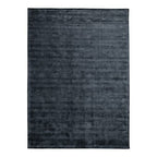 Kosas Home Cameron 108 X 144 Viscose Fabric Area Rug In Ink Blue