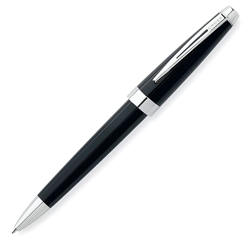 Cross Aventura Refillable Ballpoint Pen, Medium Ballpen, Includes Premium Gift Box - Onyx Black