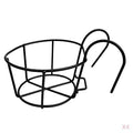 Bnf 4Pcs Metal Plants Flowerpot Hanging Basket Holder Iron Art Pot Vase Bracket | Baskets, Pots & Window Boxes | Plant Care, Soi