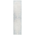Rizzy Home Alora Decor Glamour 2'7" X 9'6" Vine/Scroll Cream/Beige/Gray/Rust/Blue Area Rug