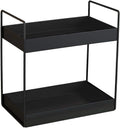 Geo Fashion 2Tier Iron Countertop Organiser, Multipurpose Tiered Shelf Storage Rack For Kitchen, Bathroom, SpaceSaving Counter