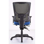 Lorell Llr62006 High/Mid-Back Padded Fabric Chair Seat Navy Blue