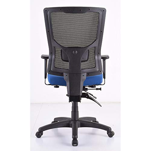 Lorell Llr62006 High/Mid-Back Padded Fabric Chair Seat Navy Blue