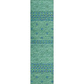Sedona Sn1 Green Transitional Rug Runner 2' 3" X 12'