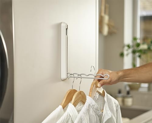 Joseph Joseph Orderly Foldaway Clothes Rail, Clothes Dryer, Laundry Ironing Drying Rack, Holds Up To 5 Hangers