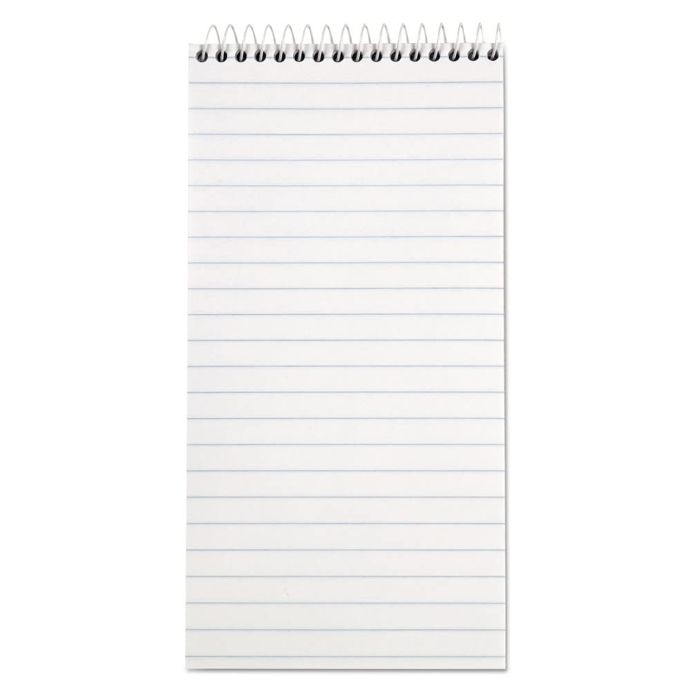 Tops 8030 Reporter Notebook, Legal/Wide, 4 X 8, White, 70 Sheets, Dozen
