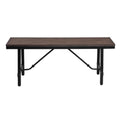 Acme Mariatu Rectangular Wooden Bench in Oak