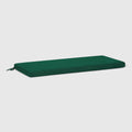 Westintrends Solace Water Resistant Outdoor Patio Bench Seat Cushion, 48 X 18, Green