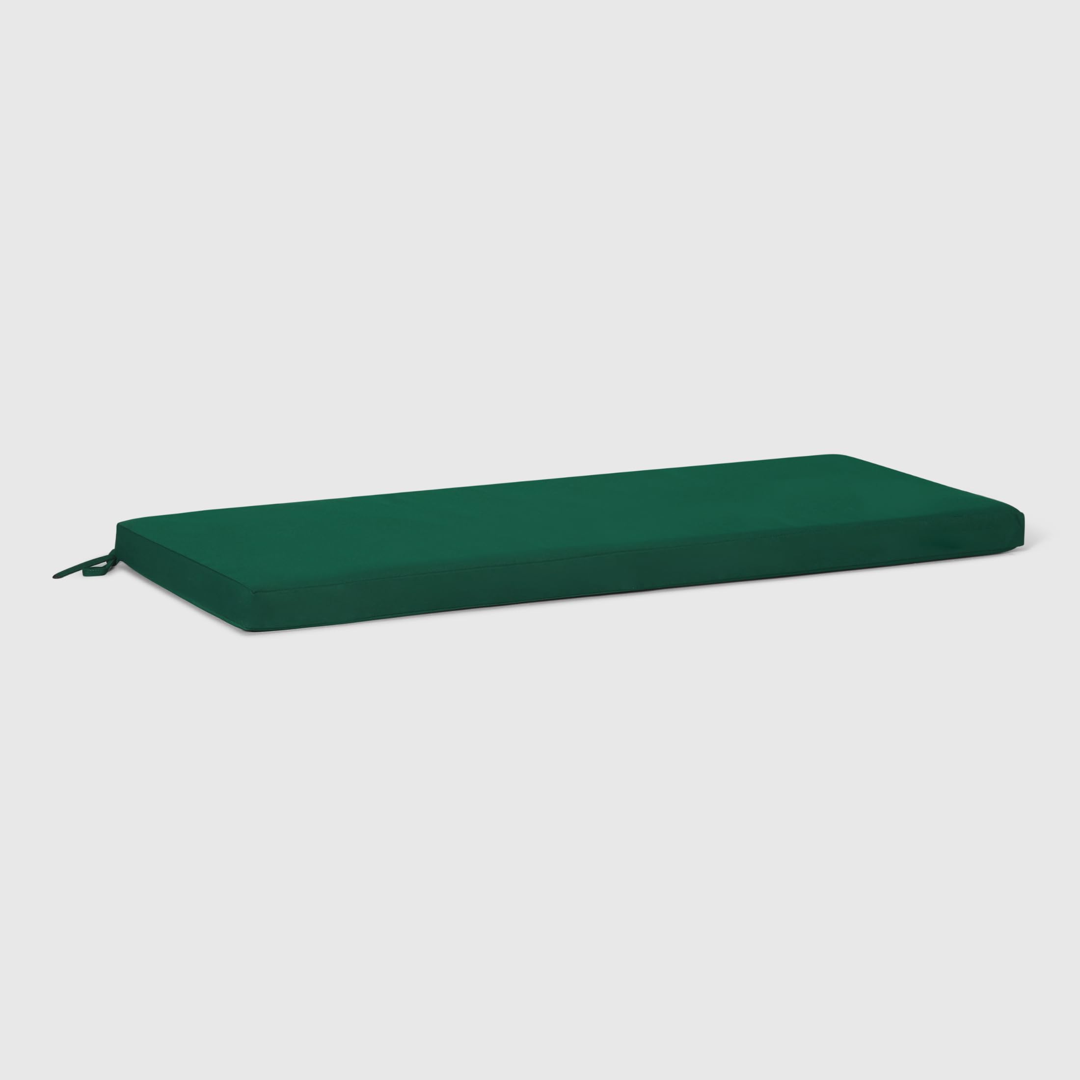 Westintrends Solace Water Resistant Outdoor Patio Bench Seat Cushion, 43 X 18, Green