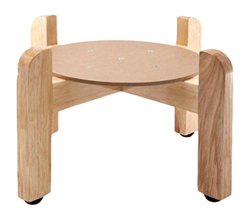 Bluewave Lifestyle Counter Wood Stand - 7.5'', Natural Varnish