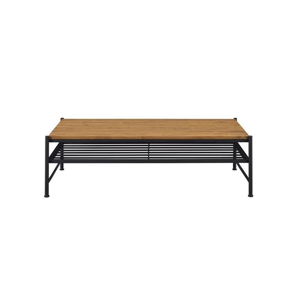 Acme Kande Coffee Table in Oak & Black