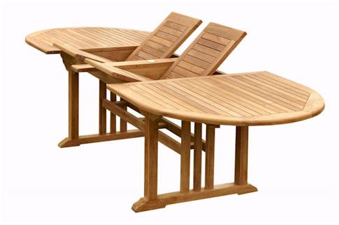 Anderson Teak Rectangular Ext. Dining Set w/Rialto 12-Pc Chairs