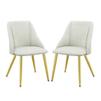 ACME Set of 2 Side Chair in White Finish