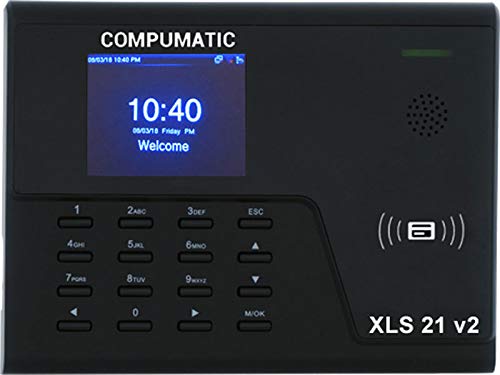 Compumatic Xls 21 V2 Pin Entry Time Clock System, Wifi, Computime101 Software Included, 0 No Monthly Fees!!