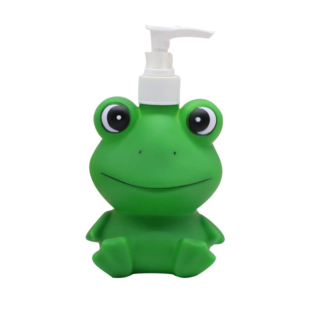 Hyever Dinosaur Panda Frog Cute Cartoon Animal Hand Soap Pump Lotion, Hand Soap, Shampoo, Shower Gel Dispenser, Suitable for Bat