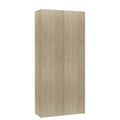 vidaXL Shoe Cabinet Sonoma Oak 31.5x14x70.9 Chipboard