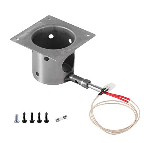 Grillme Fire Pot Burn Pot And Hot Rod Ignitor Kit Replacement For Traeger Pellet Grill With Screws And Fuse