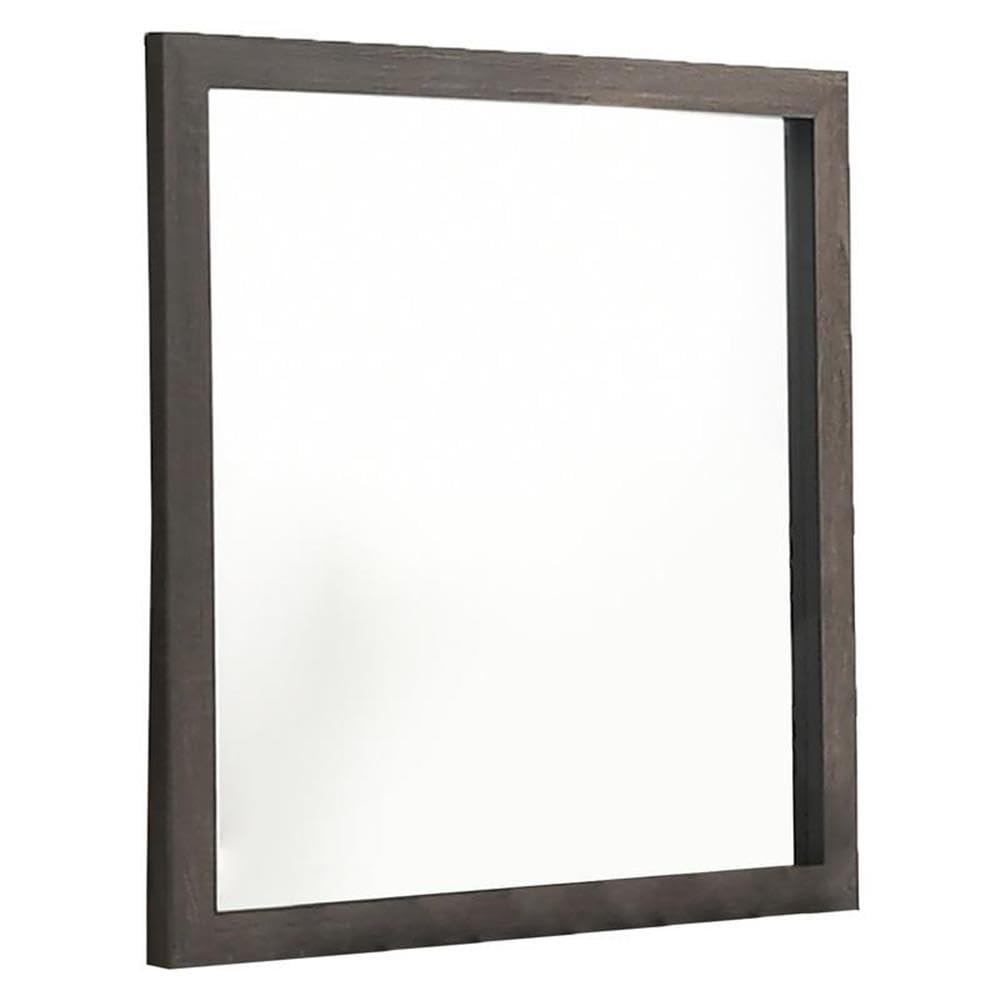 Best Quality Furniture Dresser And Mirror, Gray