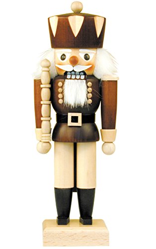 Christian Ulbricht Alexander Taron Seasonal Decorative Collectible Mini Nutcracker King 10.5" H X 4" W X 3" D