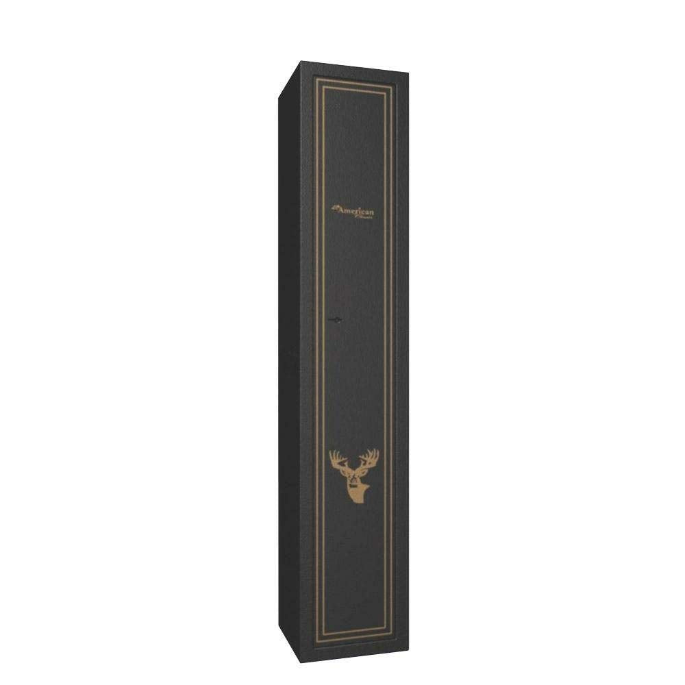 American Furniture Classics 905 Gun Safe Storage, Cabinet, Black