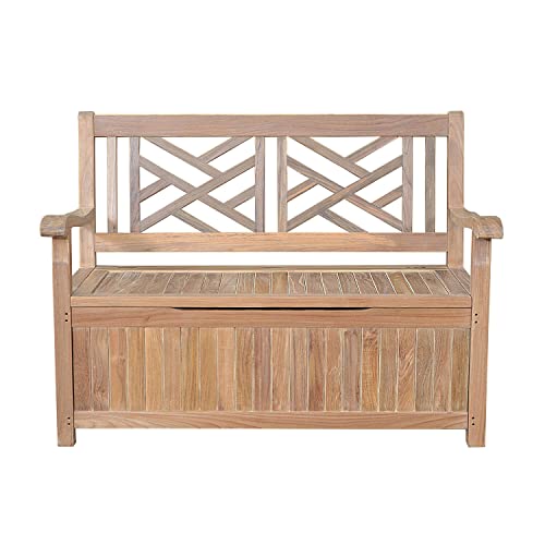 Anderson Teak Vilano Storage Bench - Thumbnail 2