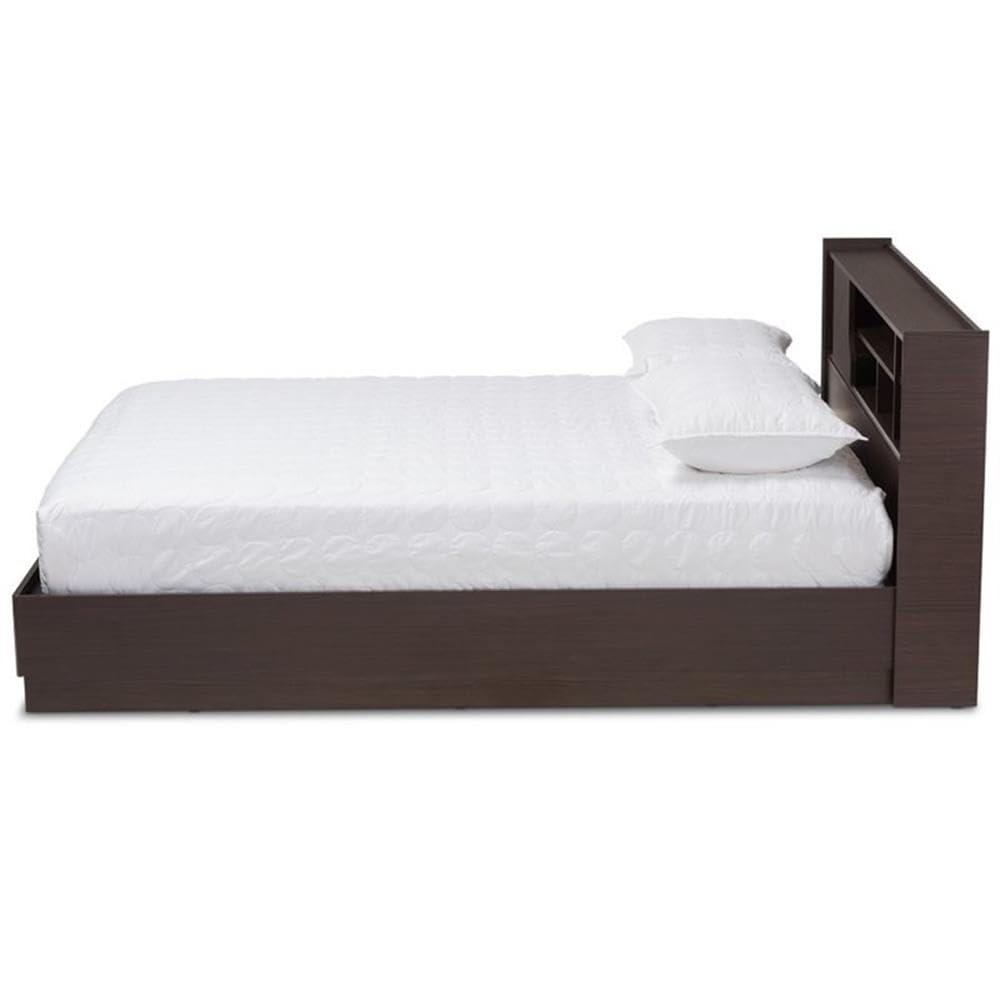 Baxton Studio Larsine Platform Storage Bed