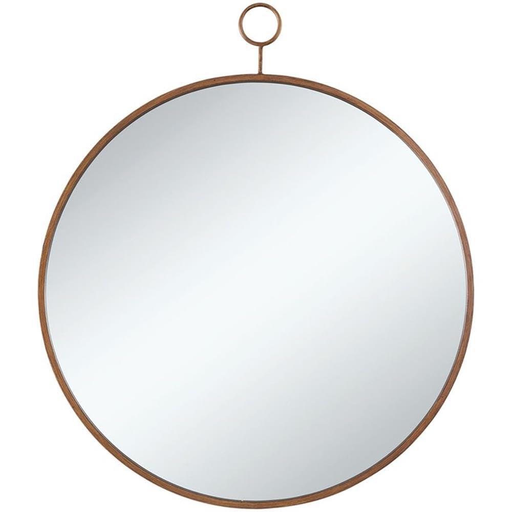 Coaster Furniture Coaster Contemporary Round Wall Mirror With Gold Frame 902354