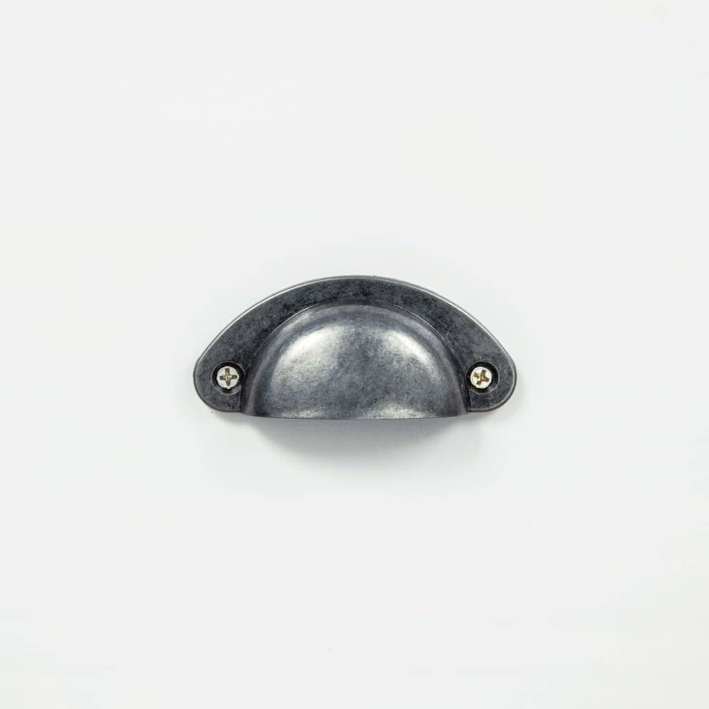 vidaXL Solid Pine Wood Sideboard Hill in White with 4 Drawers - Compact Storage and Display Solution for Bedroom, Living Room and Hallway