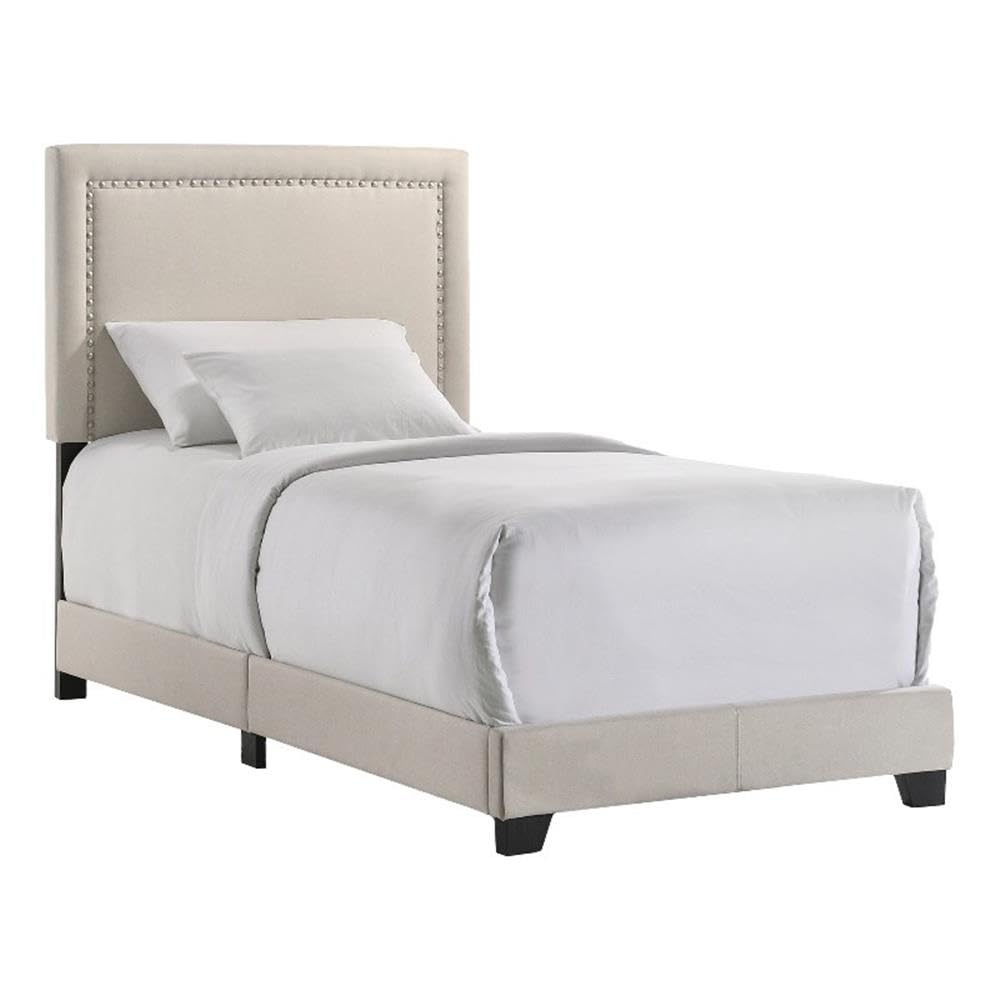 Intercon Zion Twin UPH Bed Platform, Beige