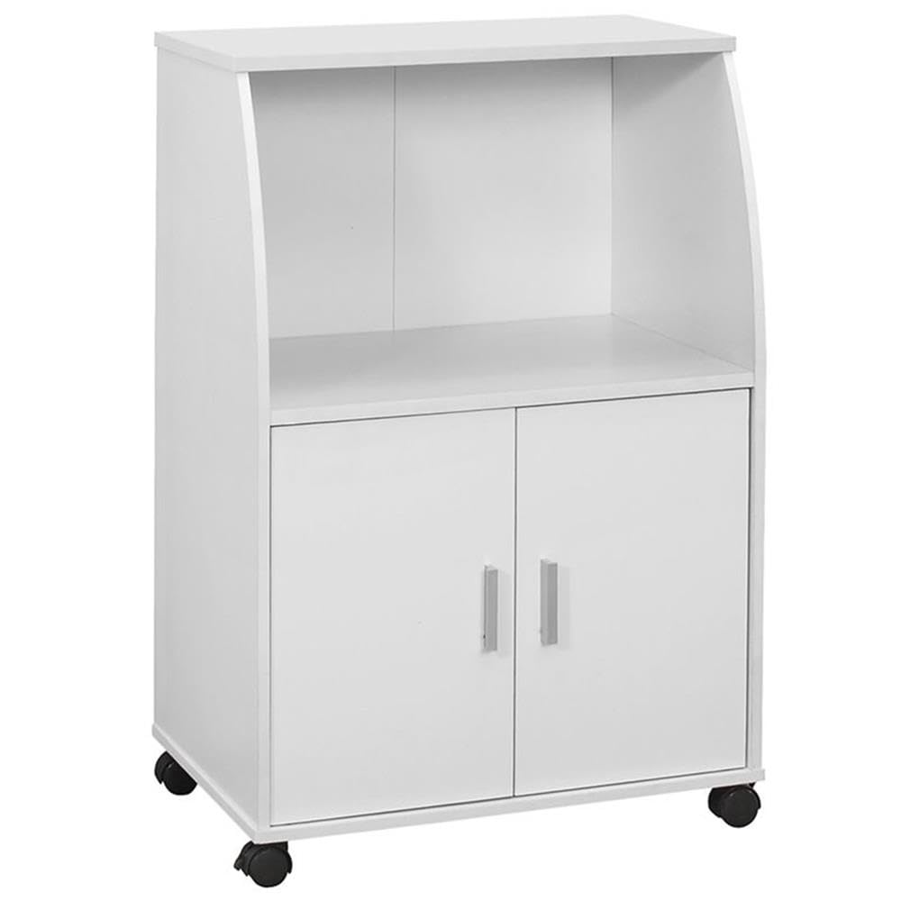 Monarch Specialties I Kitchen Cart, 33&quot;, White