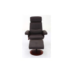Mac Motion Comfort Chair Collection Roma White Polyurethane Recliner